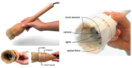 I/O Brush : peinture vidéo