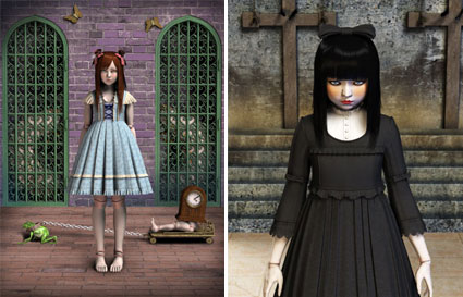 "Elles", sont des poupées japonaises