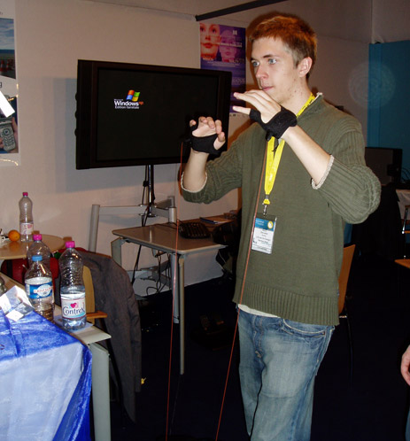 Laval Virtual: real fighting game