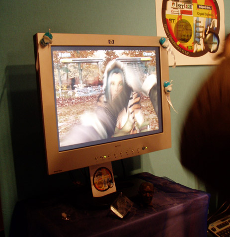 Laval Virtual: real fighting game