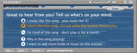 Pandora: génome musical