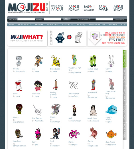 Mojizu: bestiaire 2.0