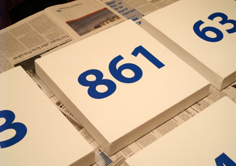 One thousand paintings