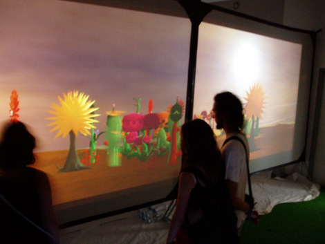 Scopitone: forêt créative