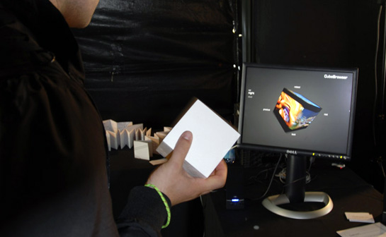 CubeBrowser: un mashup tangible