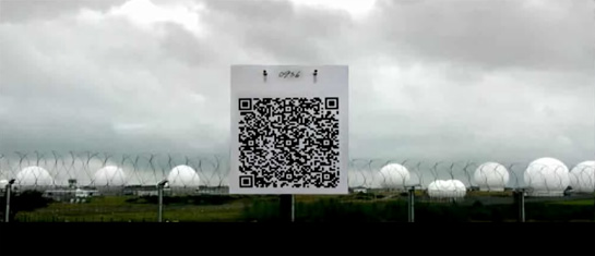 Des QR codes dans un clip