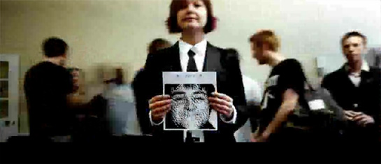 Des QR codes dans un clip