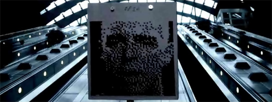 Des QR codes dans un clip