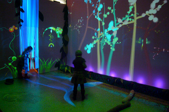 Funky Forest : écosystème interactif