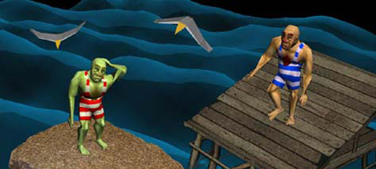 Monkeybridge: singes de table