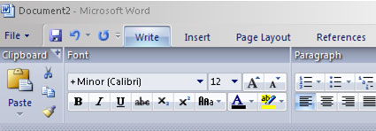 La navigation de Word évolue